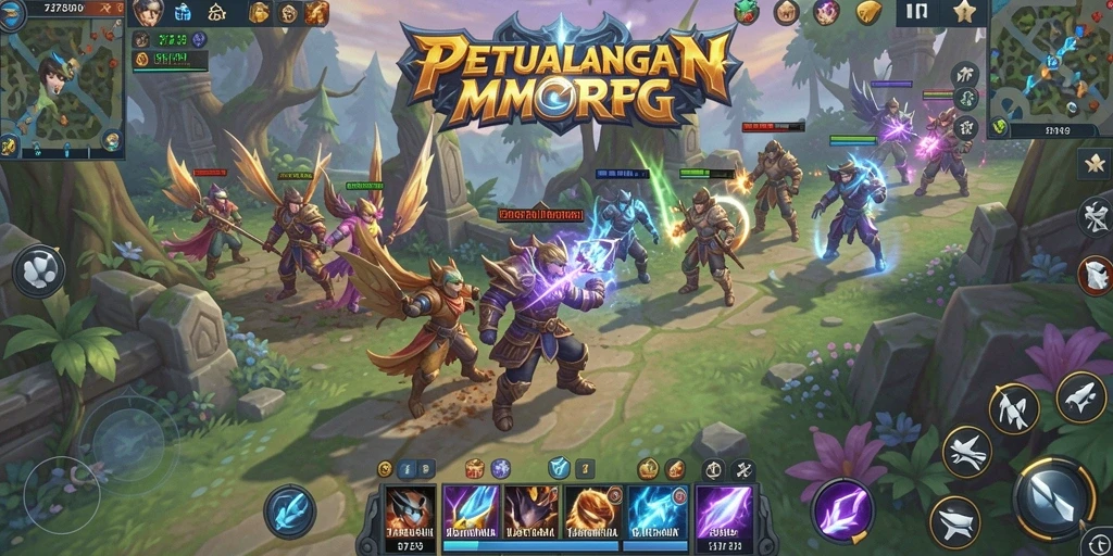 Screenshot gameplay <strong>2739</strong> yang menunjukkan aksi seru dalam pertarungan MMORPG.
