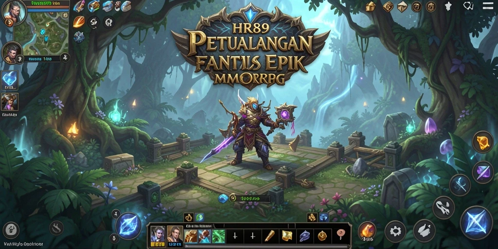 Screenshot gameplay <strong>HR89</strong> menunjukkan aksi epic dalam pertempuran.