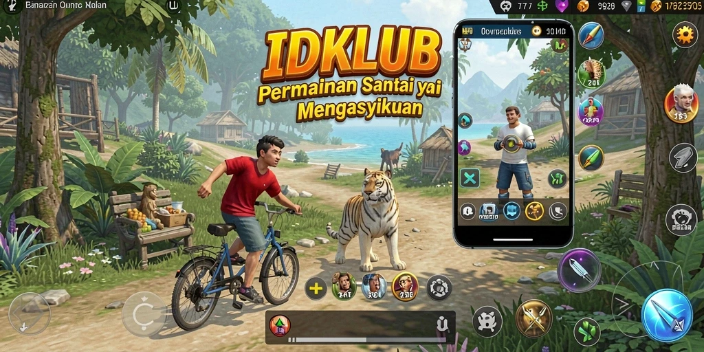 Tampilan menarik dari gameplay Casual di IDKLUB.