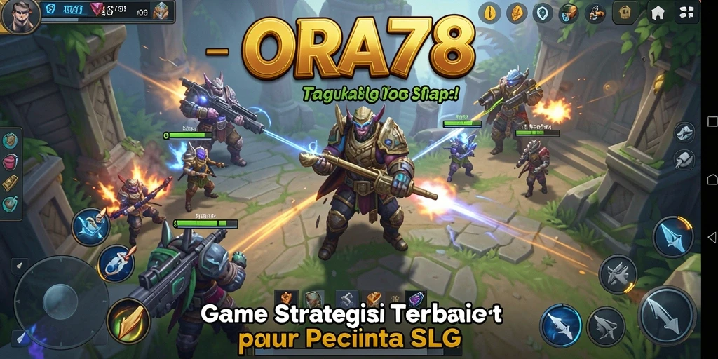 Tampilan gameplay ORA78 yang menegangkan dan strategis.
