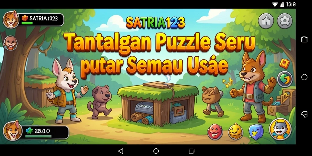 Tampilan gameplay SATRIA123 yang menarik dan menantang.