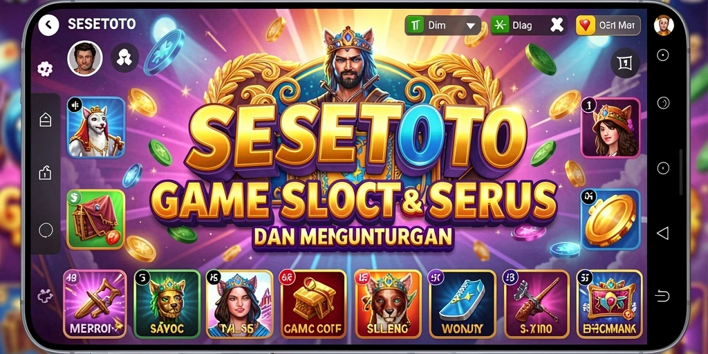 Tampilan menarik dari gameplay Slot SESETOTO yang penuh aksi.
