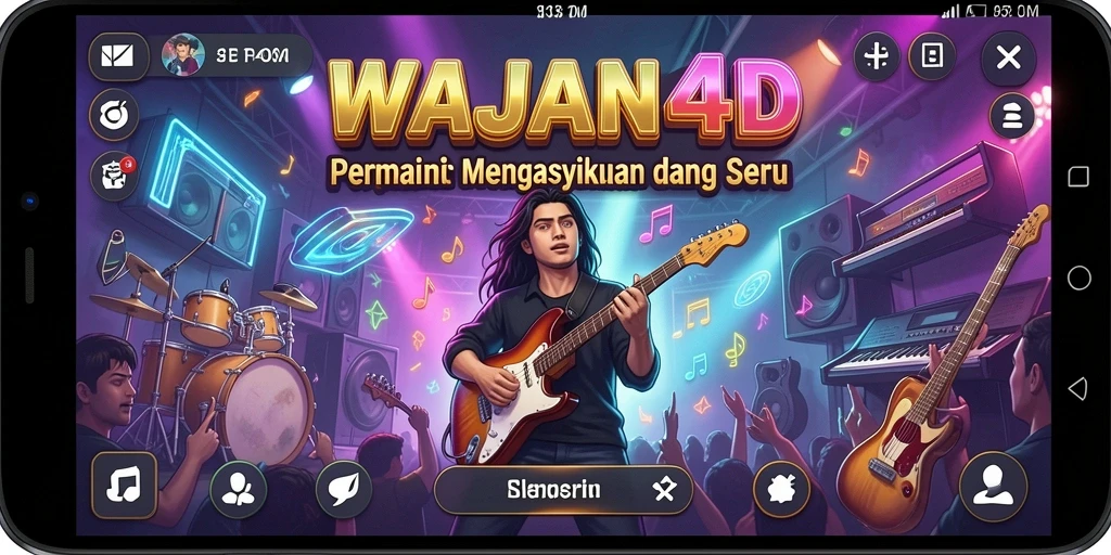 Tampilan gameplay WAJAN4D yang interaktif dan mengasyikkan.