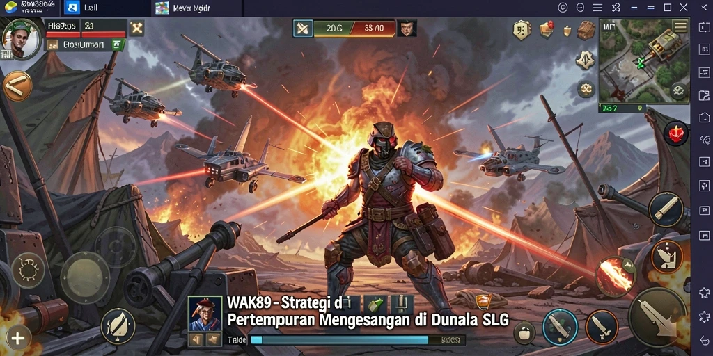 Gameplay WAK89 yang memukau dengan strategi mendalam.
