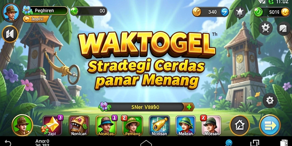 Tampilan gameplay menarik dalam WAKTOGEL dengan strategi yang cerdas.