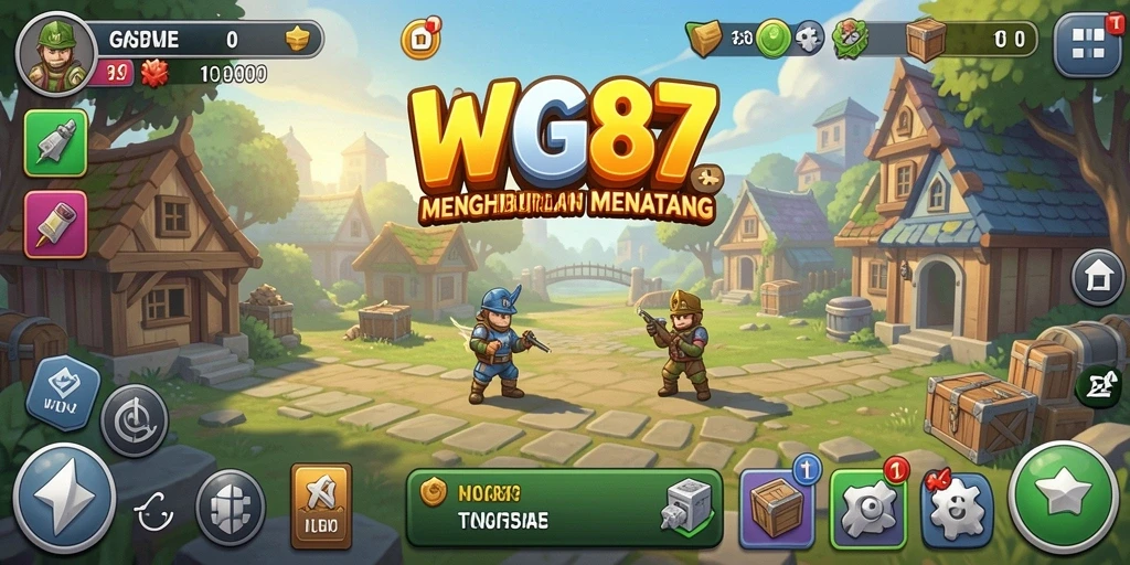 Tampilan gameplay <strong>WG87</strong> yang menarik dan penuh warna.